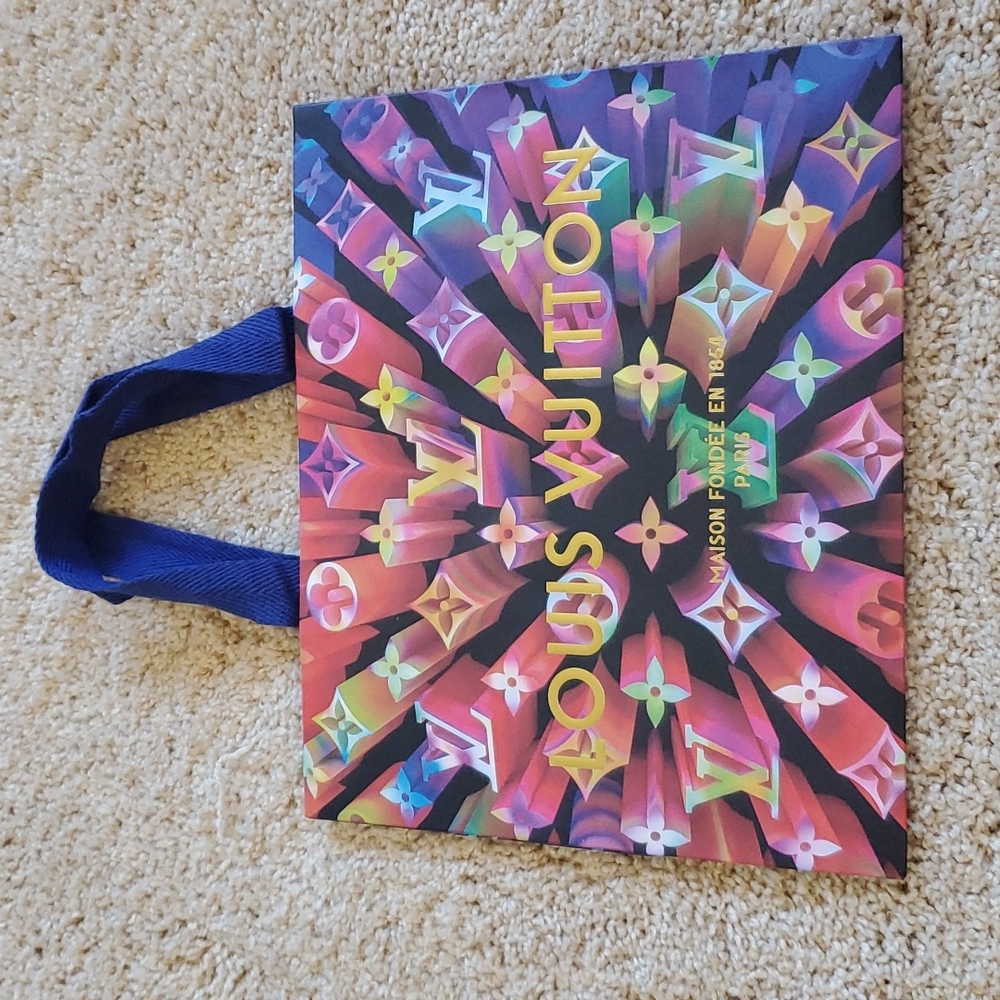 LOUIS VUITTON 🛍 Shopping Bag ONLY 8 x 9 3/4 x 6